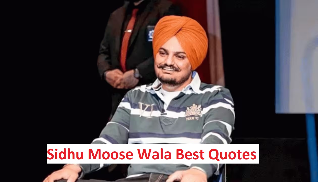Best Sidhu Moose Wala Quotes in Hindi & Punjabi | Shayari & Dialogue (2023)