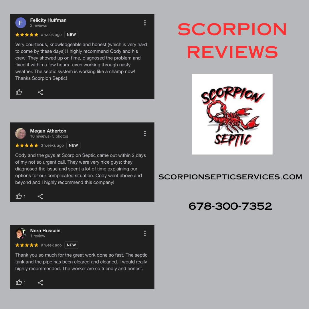 Scorpion Septic: Dependable Septic Repair in Dallas, GA